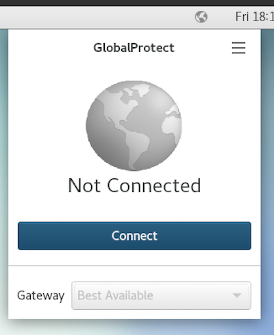 GlobalProtect Dialog