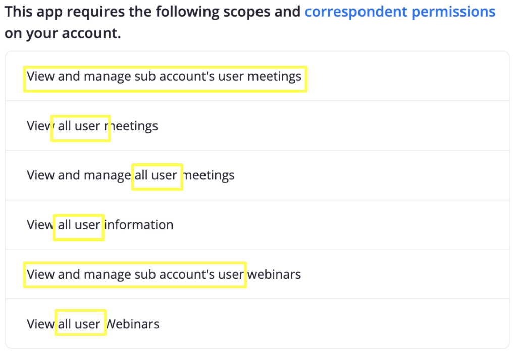 Three Play Media app scopes