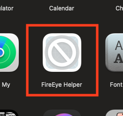 FireEye Helper Icon