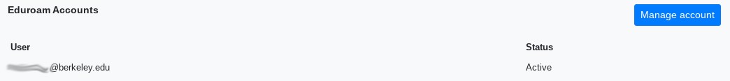 Berkeley Regional Portal My People Card Wifi Tab Account List