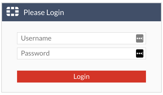 Fortinet Login Page without Client Link