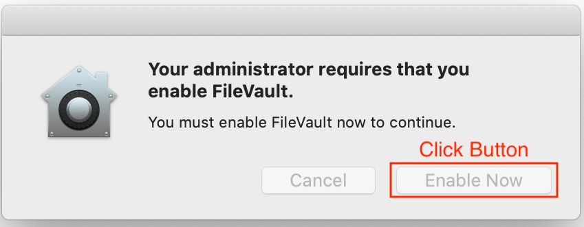Mac Self Service Offer Berkeley Desktop FileVault Encryption Post Restart