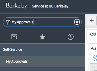 How to find My Approvals in the Fulfilment view