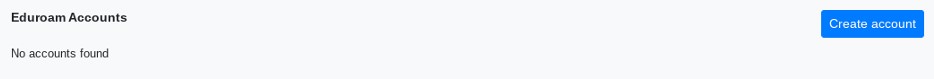 WiFi Keys Tab with No WiFi Accounts